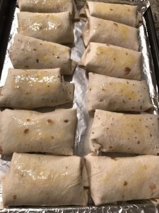 ready to bake chicken chimichangas